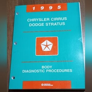 1995 Chrysler Cirrus Dodge Stratus Manual